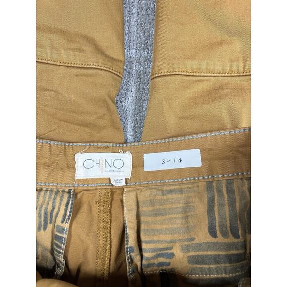 Chino's by Anthropolgie Wide Leg Cropped Pants Size 4 - Picture 2 of 7